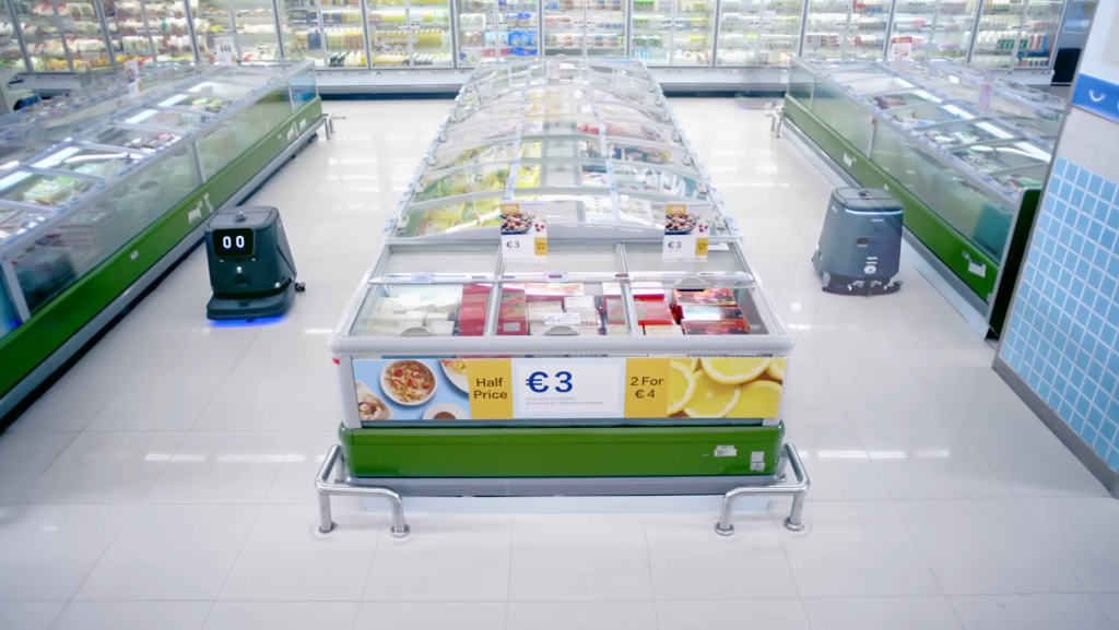 robot de limpieza industrial