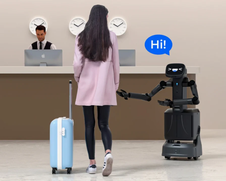 Robots de servicio en hoteles: sostenibilidad y fidelidad